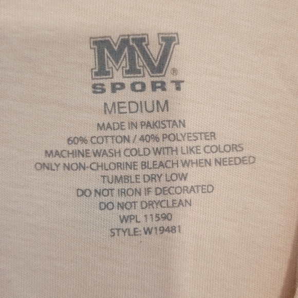 Mv Sports Fire Island New York Tank Top Size Medium - Picture 5 of 5